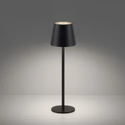 Akku Tischleuchte ,schwarz, Indoor, Outdoor, Camping