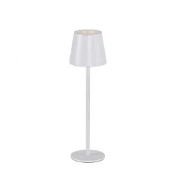 Akku Tischleuchte , weiß, Indoor, Outdoor, Camping