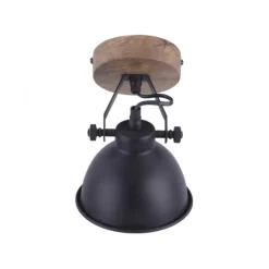 Deckenleuchte, schwarz, Retro Look, energiesparend, Industrial Design