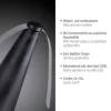 Fliegenwedler schwarz elektrisch Batterie mit USB Insektenabwehr
