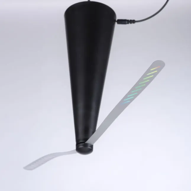 Fliegenwedler schwarz elektrisch Batterie mit USB Insektenabwehr