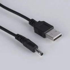 Fliegenwedler schwarz elektrisch Batterie mit USB Insektenabwehr