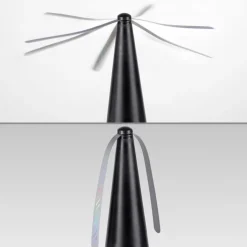 Fliegenwedler schwarz elektrisch Batterie mit USB Insektenabwehr