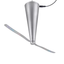 Fliegenwedler silber elektrisch Batterie mit USB Insektenabwehr