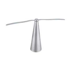 Fliegenwedler silber elektrisch Batterie mit USB Insektenabwehr