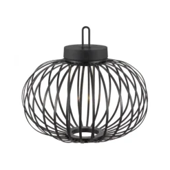 JUST LIGHT Akku Leuchte Gabbia Tisch oder Pendelleuchte