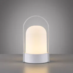 JUST LIGHT LED Akku Leuchte AKKU-JAN, weiss,
