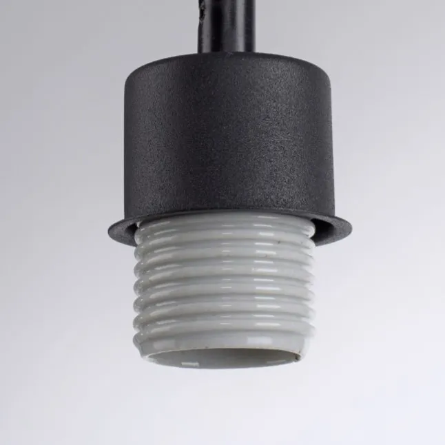 JUST LIGHT LED Deckenleuchte Echtholz GERDA TRIBU 2-flammig Stoffschirm Landhaus