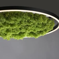 JUST LIGHT LED Deckenleuchte GERDA RITUS 60x60 Island Moos Switchmo dimmbar