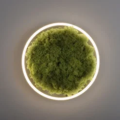 JUST LIGHT LED Deckenleuchte GERDA RITUS 40x40 Island Moos Switchmo 3 Stufen Dimmung