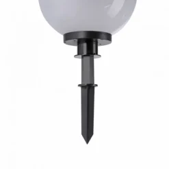 Kugelleuchte, 2er-Set, IP44, Ø30cm, weiss, inkl. Erdspieß