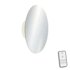 LED Akkuleuchte AKKU 25cm chrom Timerfunktion USB dimmbar