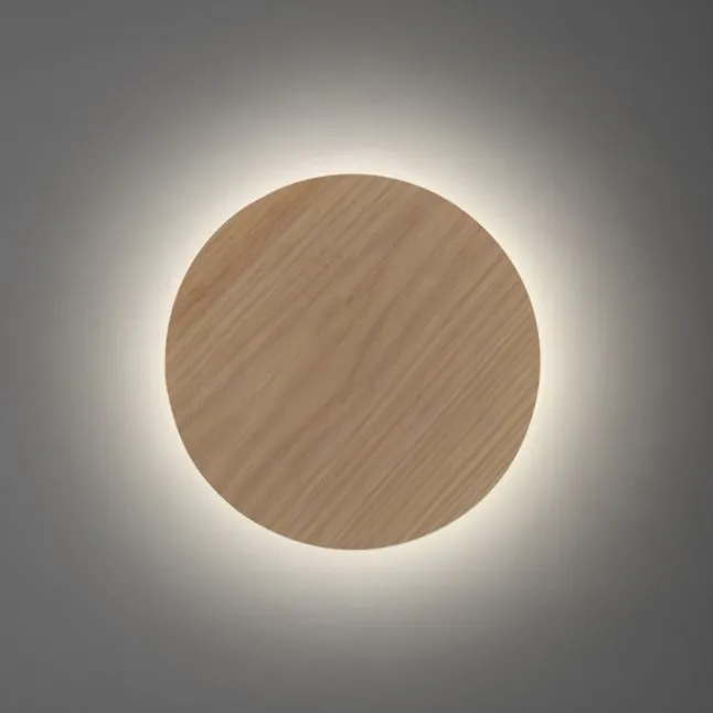 LED Akkuleuchte AKKU 25cm Holz Natur Timerfunktion USB dimmbar