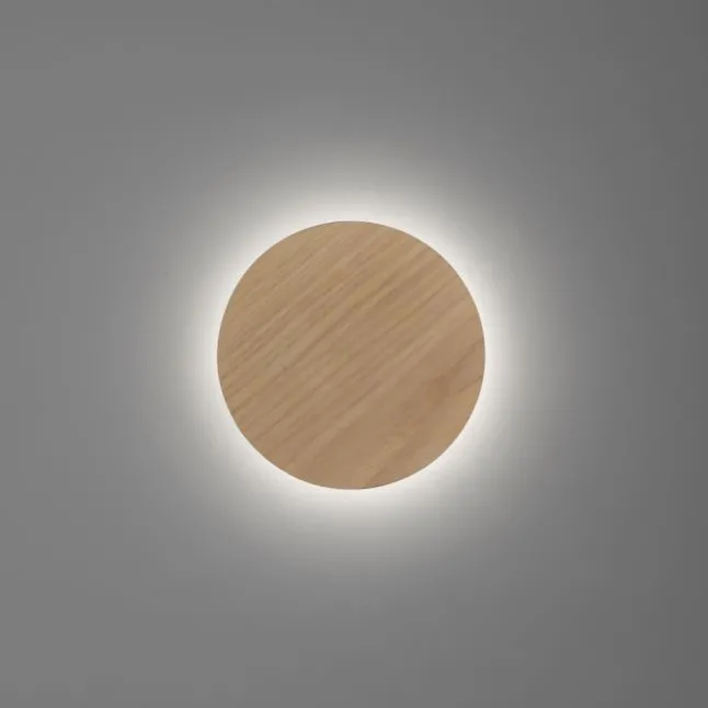 LED Akkuleuchte AKKU 18cm Holz Natur Timerfunktion USB dimmbar