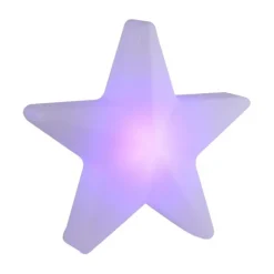 LED Akku Leuchte AKKU-STAR, weiss, groß, Outdoor IP44, USB-Ladekabel