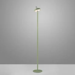 LED Akku Stehleuchte grün Touchdimmer IP44 Innenbereich Garten