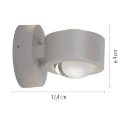 LED Akku Wandleuchte AKKU-CHIA, Sandbrise