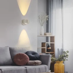 LED Akku Wandleuchte AKKU-CHIA, Sandbrise