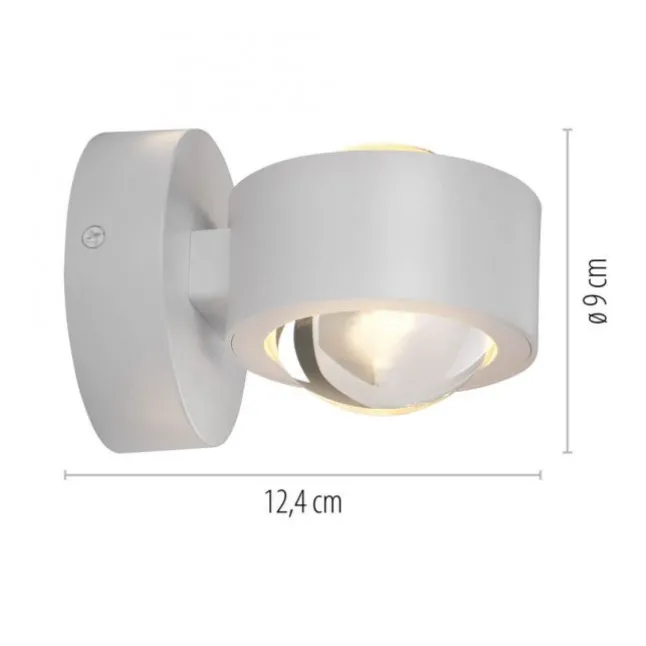 LED Akku Wandleuchte AKKU-CHIA, weiss