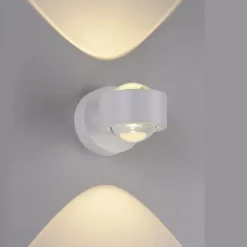 LED Akku Wandleuchte AKKU-CHIA, weiss