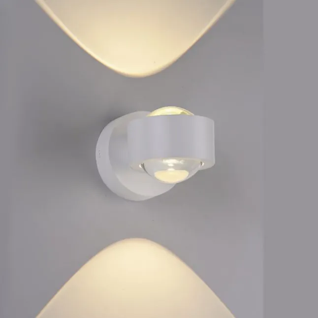 LED Akku Wandleuchte AKKU-CHIA, weiss