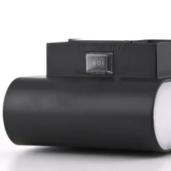 LED Akku Wandleuchte AKKU-ZIDDY, schwarz, Bewegungsmelder, aufladbar