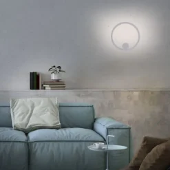LED AKKU Wandleuchte weiß dimmbar per Fernbedienung Memoryfunktion