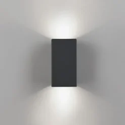 LED Außenleuchte anthrazit IP54 spritzwasserschutz Wandleuchte