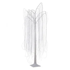 LED Baum, weiß, Weidenoptik, warmweißes Licht, spritzwassergeschützt