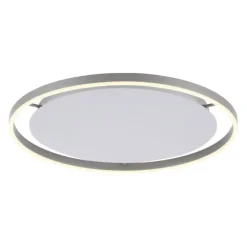 LED Deckenleuchte aluminium rund Ø60cm dimmbar Switchmo warmweiß