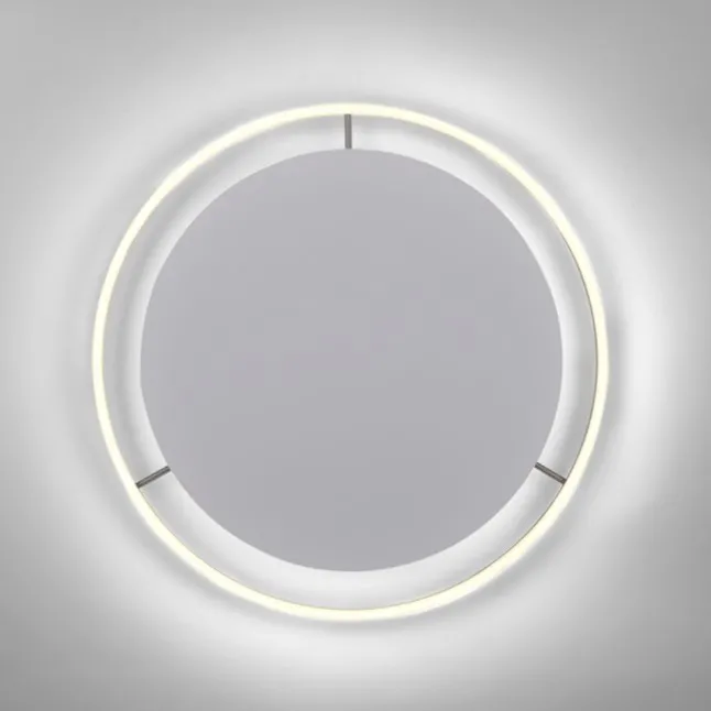 LED Deckenleuchte aluminium rund Ø60cm dimmbar Switchmo warmweiß