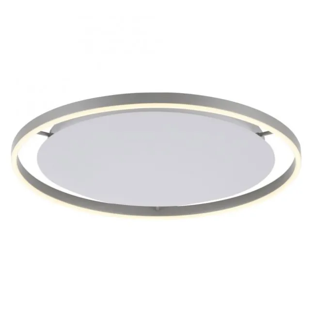 LED Deckenleuchte aluminium rund Ø60cm dimmbar Switchmo warmweiß