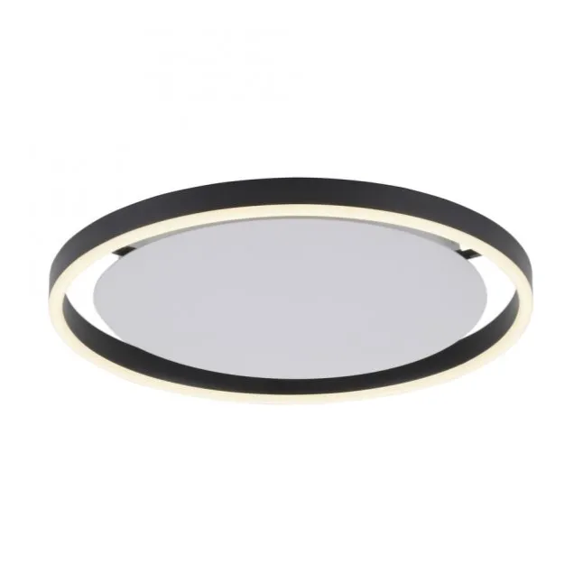 LED Deckenleuchte anthrazit rund Ø40cm dimmbar Switchmo warmweiß