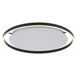 LED Deckenleuchte anthrazit rund Ø60cm dimmbar Switchmo warmweiß