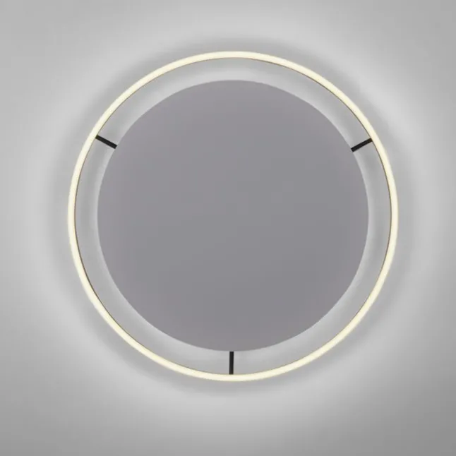 LED Deckenleuchte anthrazit rund Ø60cm dimmbar Switchmo warmweiß