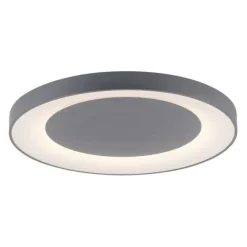 LED-Deckenleuchte, anthrazit-grau, dimmbar, CCT-Farbmanagement, Memory Funktion