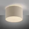 LED Deckenleuchte beige GREEN Cord Lampenschirm Schlafzimmer