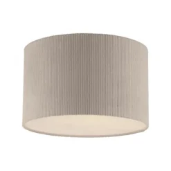 LED Deckenleuchte beige GREEN Cord Lampenschirm Schlafzimmer