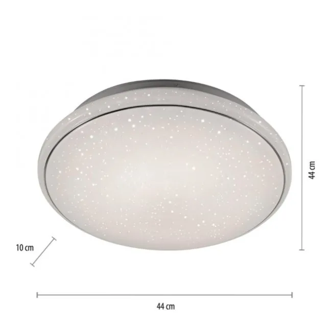 LED Deckenleuchte Ø44cm rund Sternenhimmel Farbwechsel CCT Memoryfunktion