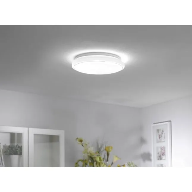 LED Deckenleuchte Ø44cm rund Sternenhimmel Farbwechsel CCT Memoryfunktion