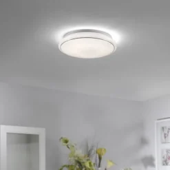 LED Deckenleuchte Ø35cm rund Sternenhimmel Farbwechsel CCT Memoryfunktion