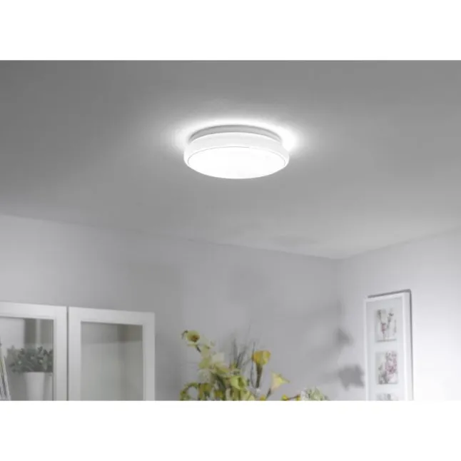 LED Deckenleuchte Ø35cm rund Sternenhimmel Farbwechsel CCT Memoryfunktion