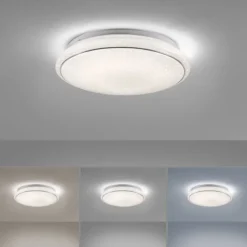 LED Deckenleuchte Ø35cm rund Sternenhimmel Farbwechsel CCT Memoryfunktion