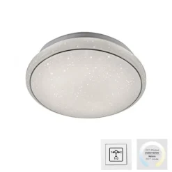 LED Deckenleuchte Ø35cm rund Sternenhimmel Farbwechsel CCT Memoryfunktion