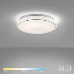 LED Deckenleuchte Ø35cm rund Sternenhimmel Farbwechsel CCT Memoryfunktion