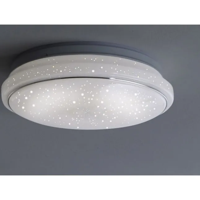 LED Deckenleuchte Ø35cm rund Sternenhimmel Farbwechsel CCT Memoryfunktion