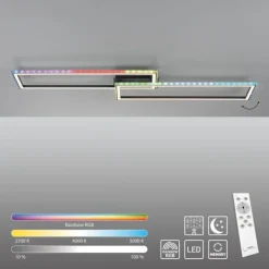 LED Deckenleuchte, dimmbar, Fernbedienung, Schlafzimmer,