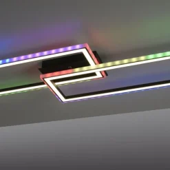 LED Deckenleuchte, dimmbar, Fernbedienung, Schlafzimmer,