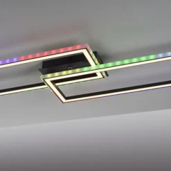 LED Deckenleuchte, dimmbar, Fernbedienung, Schlafzimmer,