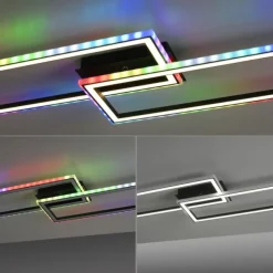 LED Deckenleuchte, dimmbar, Fernbedienung, Schlafzimmer,